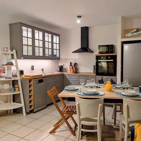 T3 Lumineux La Rochelle - Calme & Terrasse - 6 Personnes - Parking Lejlighed